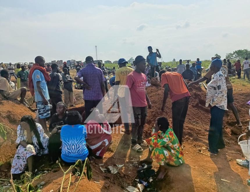 Enterrement d'une personne décédée d'Ebola