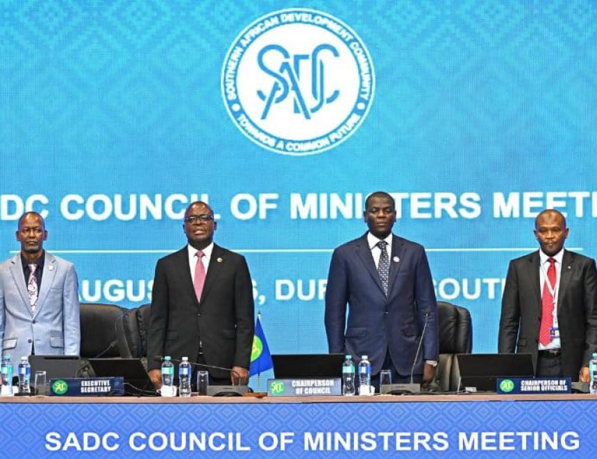 réunion ordinaire du Conseil des ministres de la SADC