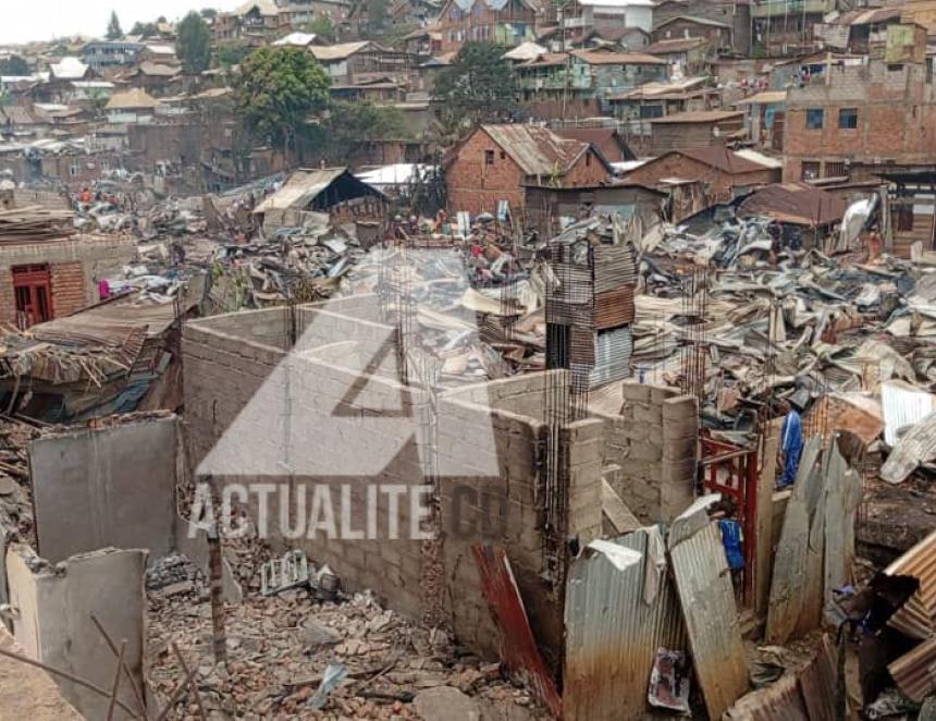Incendie à Bukavu