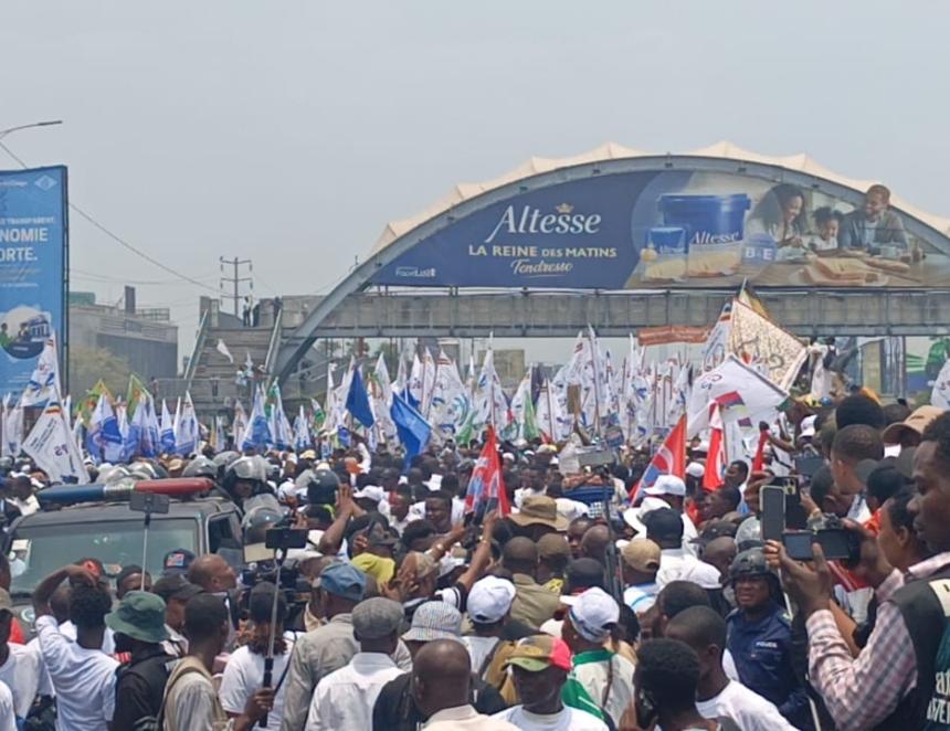 Marche de l'UDPS
