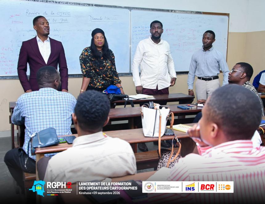 Formation des opérateurs cartographes pour le RGPH-2 