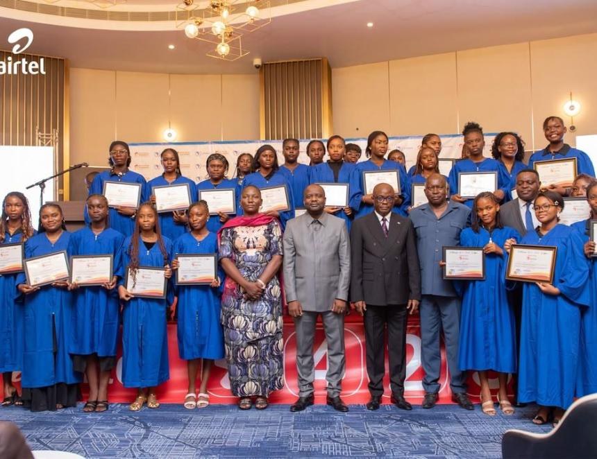 AIRTEL RDC lors de la célébration Mathématiques au féminin 