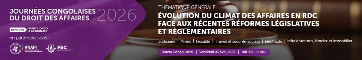 Journées congolaises du droit des affaires 