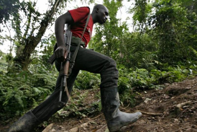 Un milicien dans l'Est de la RDC / Ph. tiers Un milicien dans l'Est de la RDC / Ph. tiers