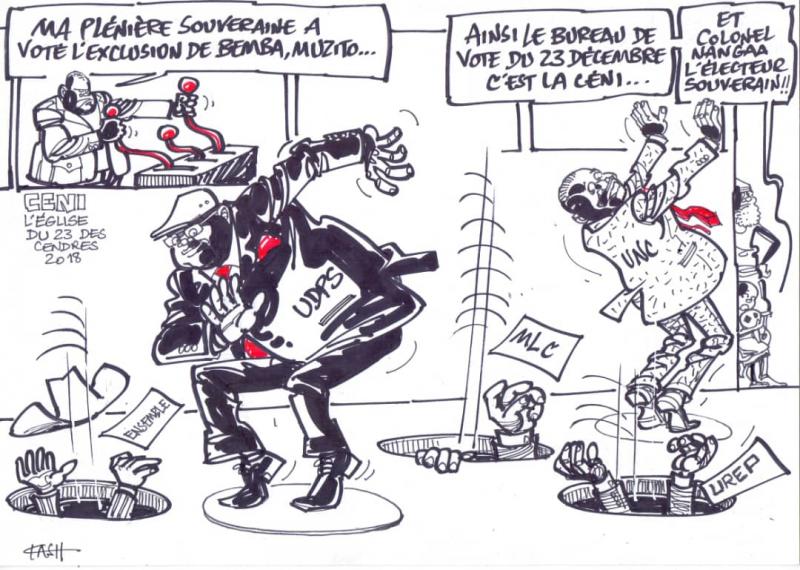 Caricature réalisée par Kash