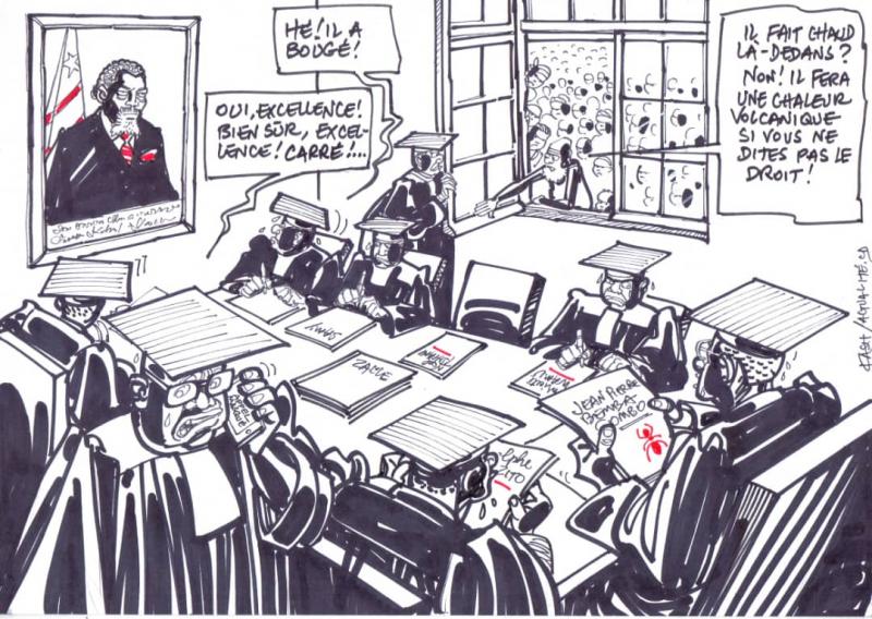 Caricature réalisée par Kash