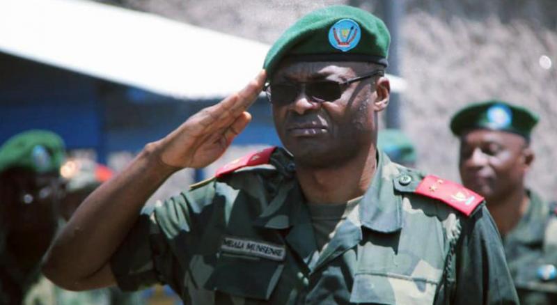 Le Général Célestin Mbala , Photo ACTUALITE.CD / Pascal Mulegwa 