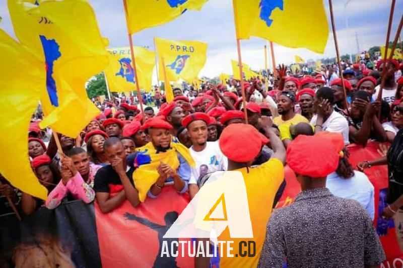Les militants du PPRD le jour de l'anniversaire de la mort de Mzee Laurent Kabila Les militants du PPRD le jour de l'anniversaire de la mort de Mzee Laurent Kabila