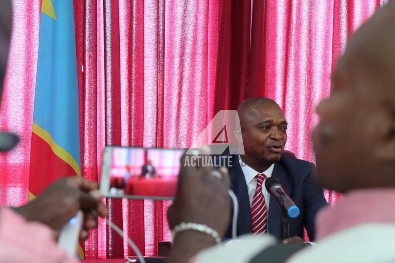 Emmanuel Shadary, candidat du FCC