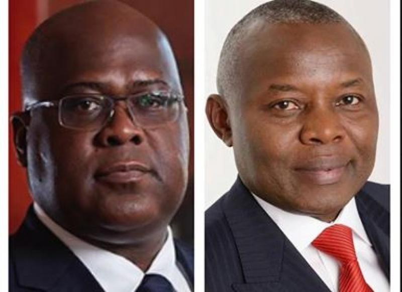 Félix Tshisekedi et Vital Kamerhe Félix Tshisekedi et Vital Kamerhe