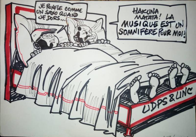 Caricature ACTUALITE.CD réalisée par Kash Caricature ACTUALITE.CD réalisée par Kash