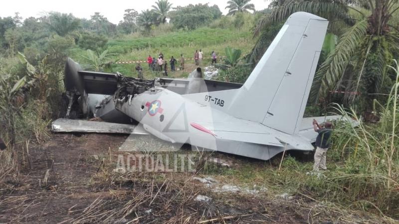 RDC: un crash d’avion fait trois morts, rapportent les autorités du Sud-Kivu