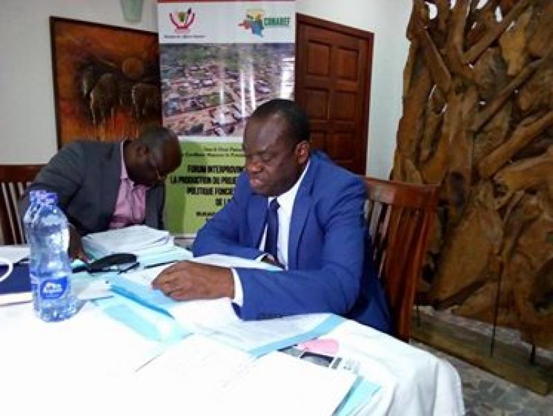 Gabriel Nyamba, Représentant du secrétaire général aux affaires foncières Gabriel Nyamba, Représentant du secrétaire général aux affaires foncières