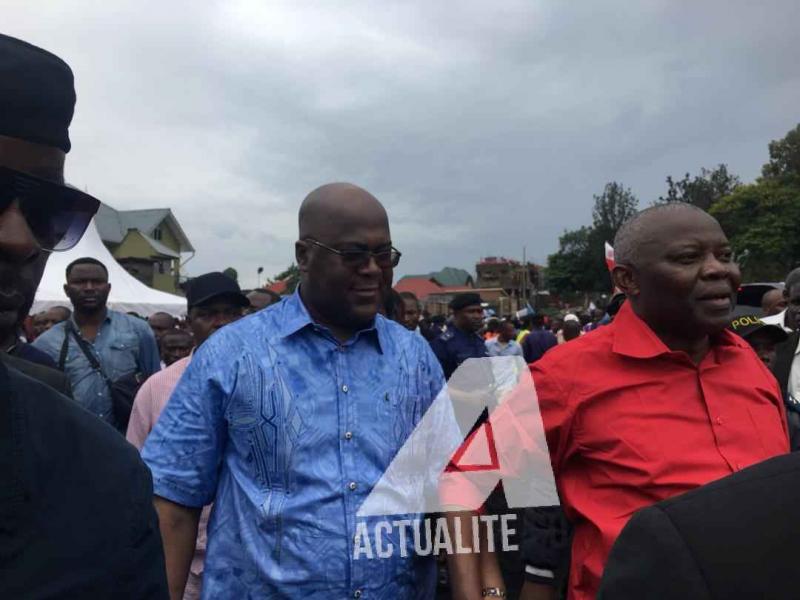 Félix Tshisekedi et Vital Kamerhe Félix Tshisekedi et Vital Kamerhe