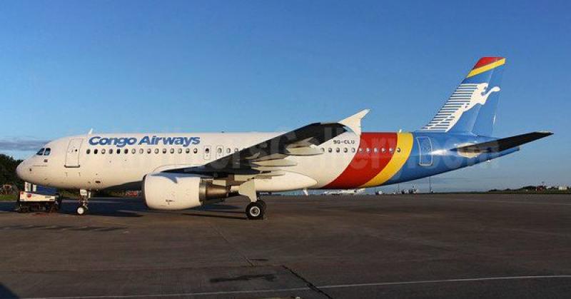 Un avion de Congo Airways Un avion de Congo Airways