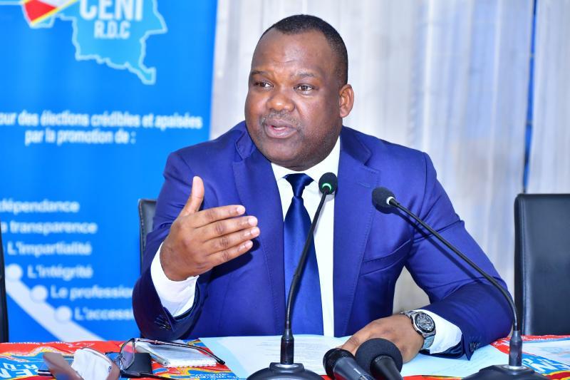 Corneille Nangaa, président de la CENI. Corneille Nangaa, président de la CENI.