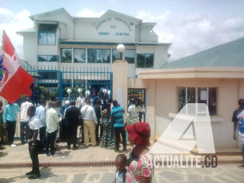 Siège de l'assemblée provinciale du Kongo Central/Ph. ACTUALITE.CD Siège de l'assemblée provinciale du Kongo Central/Ph. ACTUALITE.CD