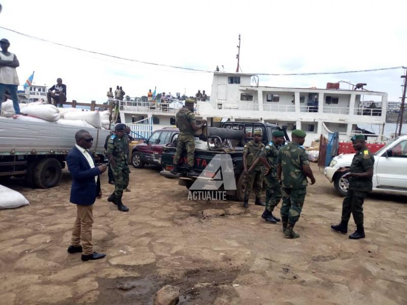 Illustration/Opération de déguerpissement des services illicites au porc public de Bukavu. Illustration/Opération de déguerpissement des services illicites au porc public de Bukavu.