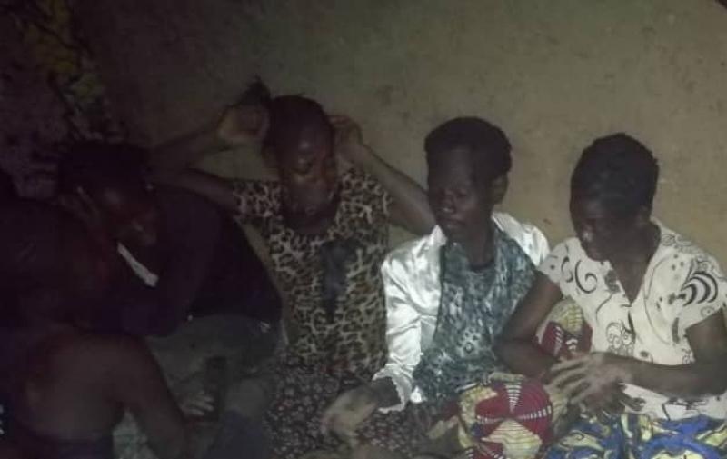 Les proches des victimes de l’écroulement d'une maison à Kananga Les proches des victimes de l’écroulement d'une maison à Kananga