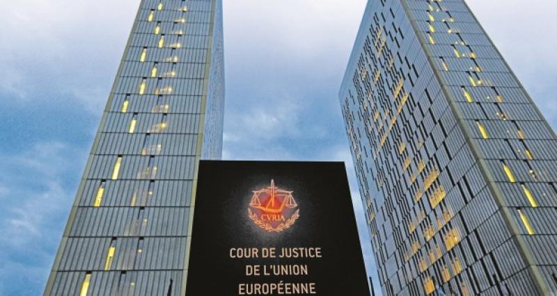 Le siège de la cour de Justice de l'UE Le siège de la cour de Justice de l'UE