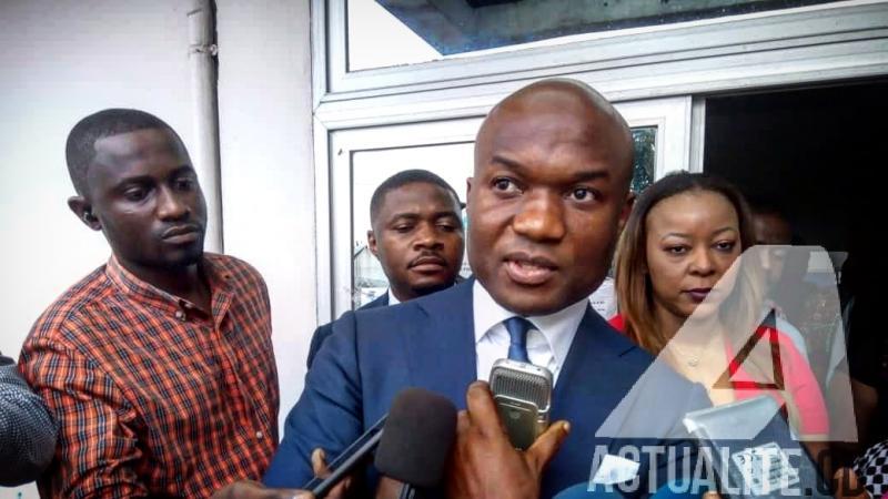 Deo Kasongo, candidat gouverneur de la ville de Kinshasa Deo Kasongo, candidat gouverneur de la ville de Kinshasa