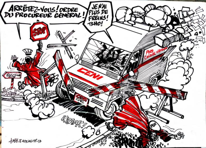 Caricature ACTUALITE.CD réalisée par Kash Caricature ACTUALITE.CD réalisée par Kash