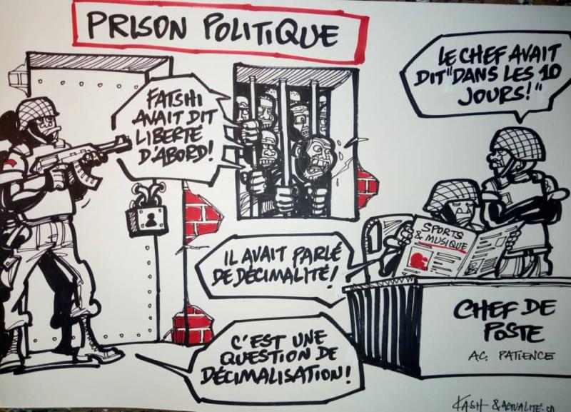 Caricature ACTUALITE.CD réalisée par Kash Caricature ACTUALITE.CD réalisée par Kash