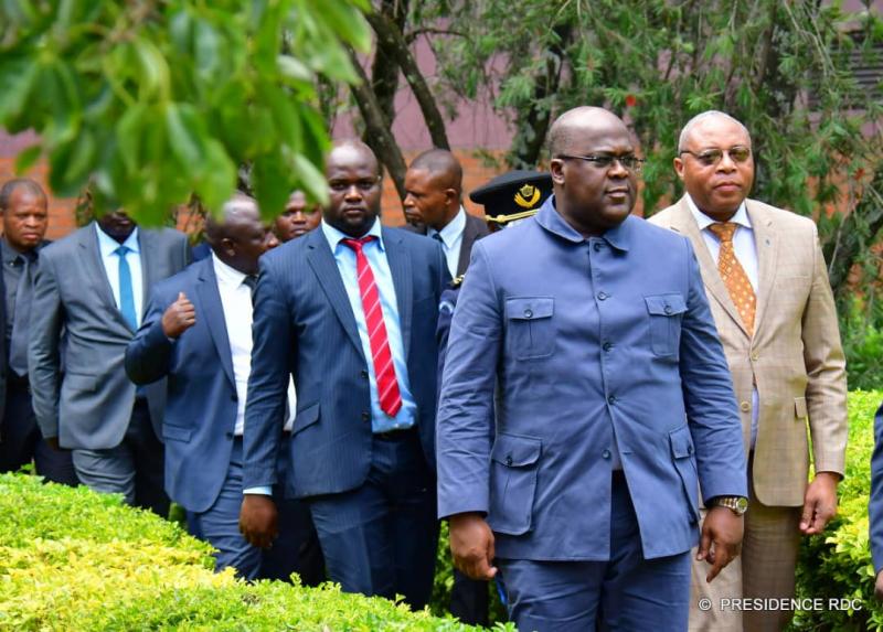 Tshisekedi à Goma / DR Le PR Felix Tshisekedi à Goma / DR