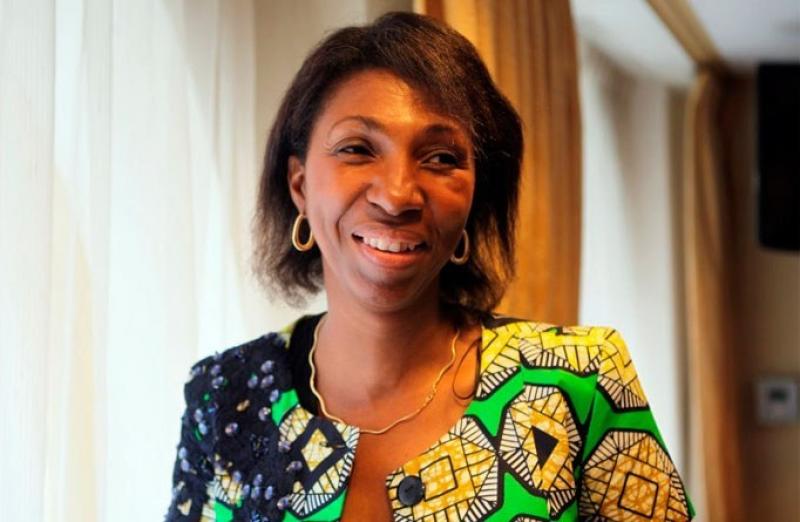 Jeannine Mabunda. Photo. Droits tiers Jeannine Mabunda. Photo. Droits tiers