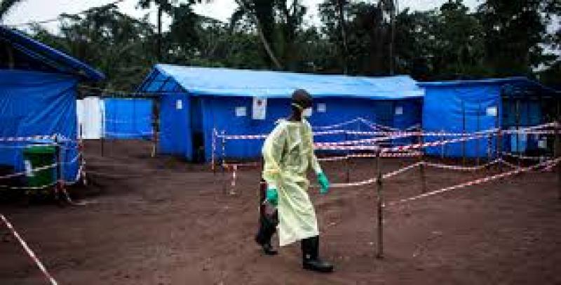 Un centre de traitement d'Ebola Une centre de traitement d'Ebola