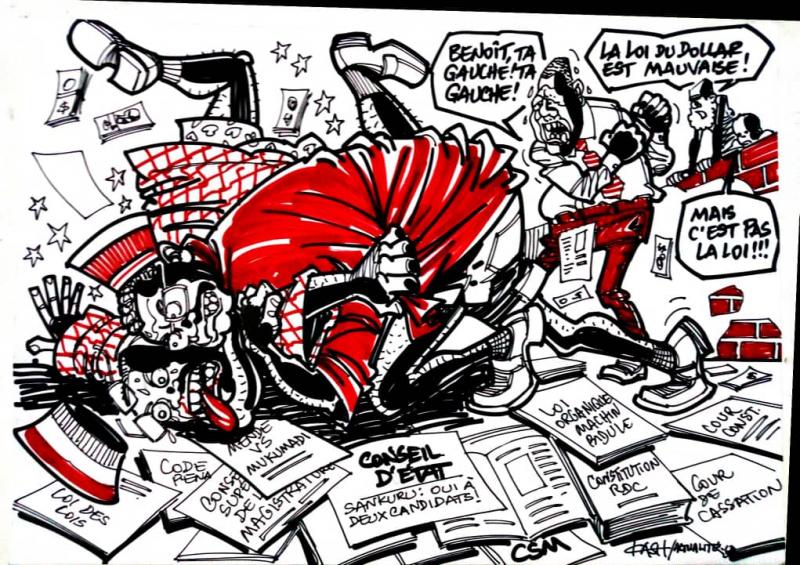 Caricature ACTUALITE.CD réalisée par Kash Caricature ACTUALITE.CD réalisée par Kash