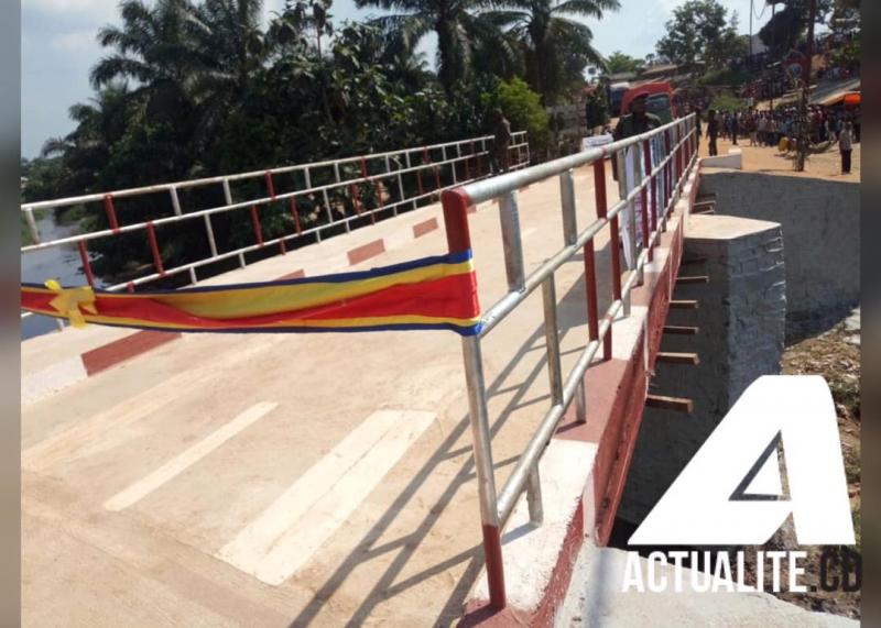 Pont Lubunga/Photo ACTUALITE.CD Photo ACTUALITE.CD