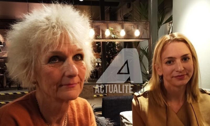 De gauche à droite, Maria Morseby la maman et Elisabeth Catalan Morseby la soeur de Zaida Catalan/Ph Sosthène Kambidi ACTUALITE.CD De gauche à droite, Maria Morseby la maman et Elisabeth Catalan Morseby la soeur de Zaida Catalan/Ph Sosthène Kambidi ACTUALITE.CD
