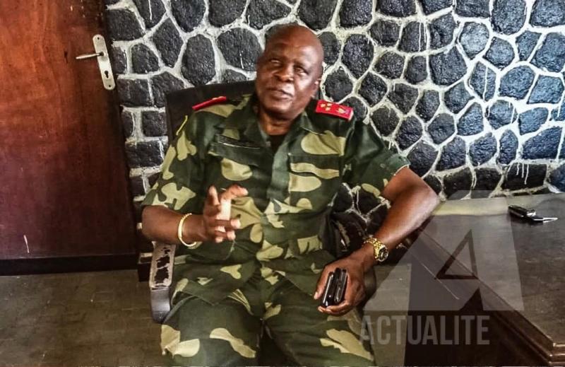Général Tim Mukuntu Kiyana, auditeur général des FARDC/Ph Sosthène Kambidi ACTUALITE.CD Général Tim Mukuntu Kiyana, auditeur général des FARDC/Ph Sosthène Kambidi ACTUALITE.CD