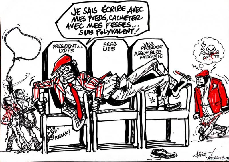 Caricature ACTUALITE.CD réalisée par Kash Caricature ACTUALITE.CD réalisée par Kash