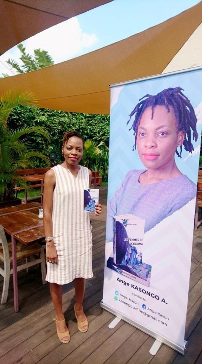Ange Kasongo. Photo droit tiers. Ange Kasongo. Photo droit tiers.