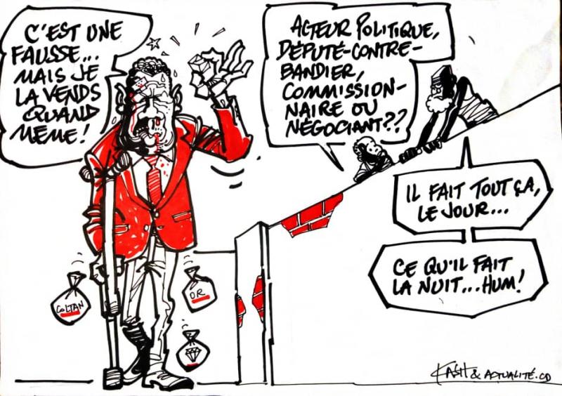 Caricature ACTUALITE.CD réalisée par Kash Caricature ACTUALITE.CD réalisée par Kash