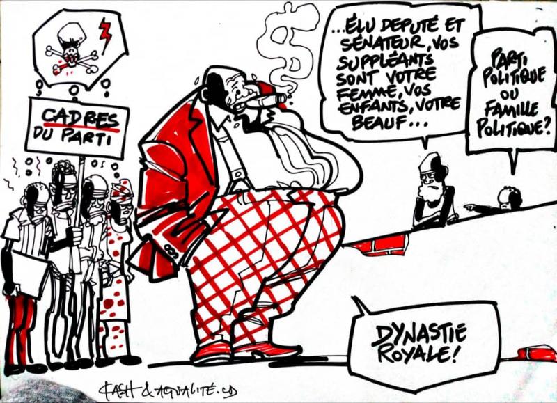 Caricature ACTUALITE.CD réalisée par Kash Caricature ACTUALITE.CD réalisée par Kash