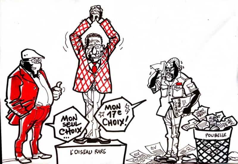 Caricature ACTUALITE.CD réalisée par Kash Caricature ACTUALITE.CD réalisée par Kash