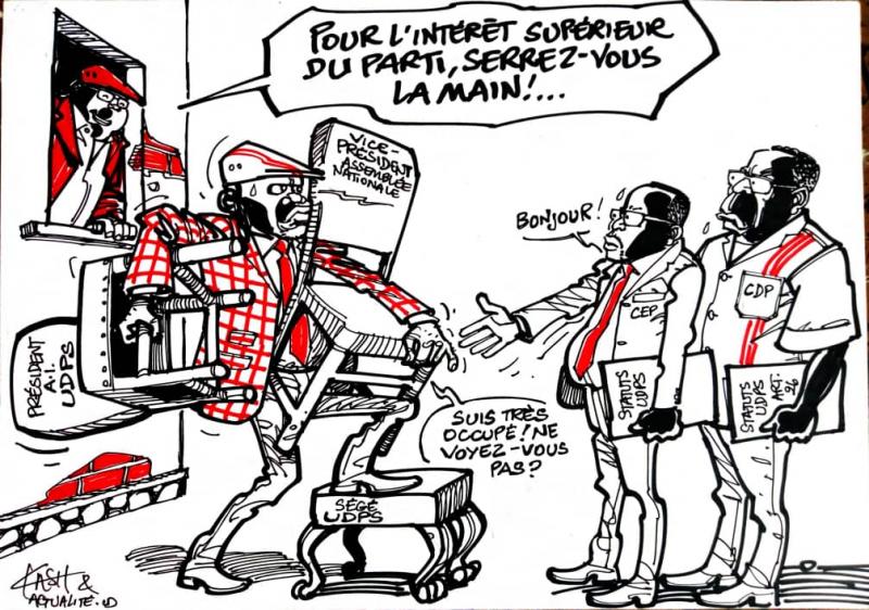 Caricature ACTUALITE.CD réalisée par Kash Caricature ACTUALITE.CD réalisée par Kash