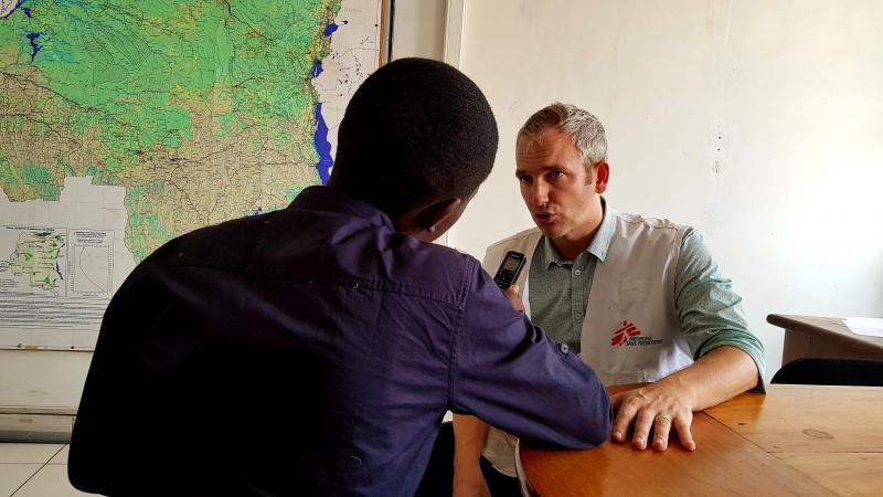 ITW avec le chef de mission de MSF en RDC ITW avec le chef de mission de MSF en RDC