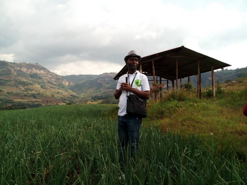 Aimé Kazika, expert agronome. Droits tiers Aimé Kazika, expert agronome. Droits tiers
