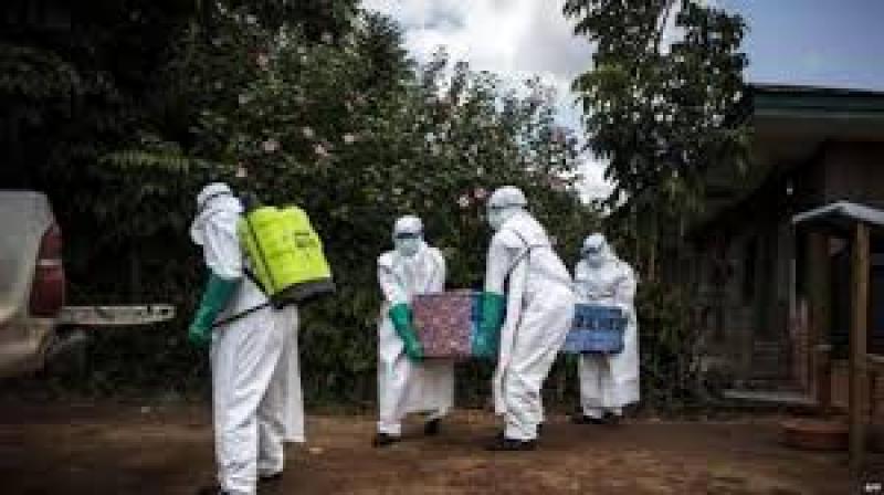 Enterrement d'un malade d'Ebola / DR Enterrement d'un malade d'Ebola / DR