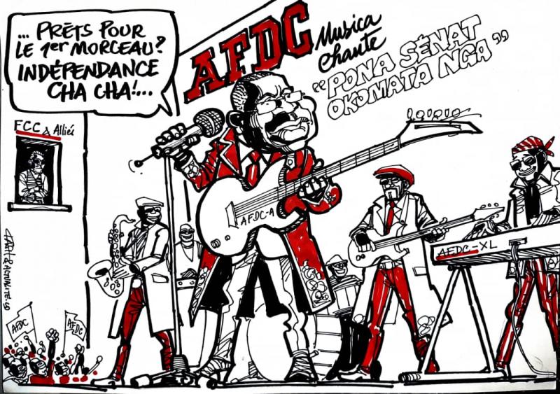 Caricature ACTUALITE.CD réalisée par Kash Caricature ACTUALITE.CD réalisée par Kash