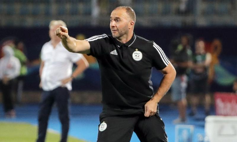Djamel Belmadi, le sélectionneur national de l’Algérie en conférence de presse d’avant-match. Djamel Belmadi, le sélectionneur national de l’Algérie en conférence de presse d’avant-match.