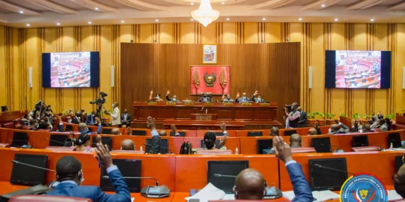 RDC : le S&eacute;nat adopte 5 projets de loi de ratification des accords de cr&eacute;dits sign&eacute;s entre le gouvernement et l'association internationale de d&eacute;veloppement