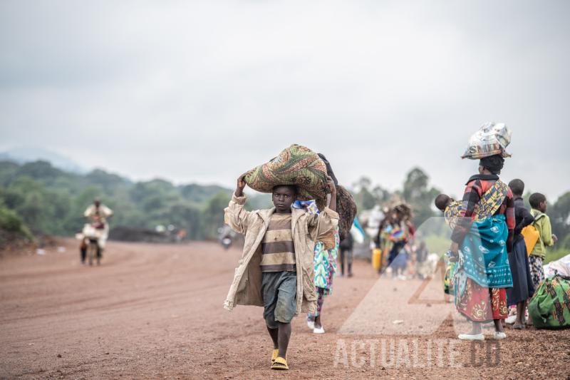 RDC: près de 110 128 personnes vivent encore dans près de 139 villages occupées par le M23 (OIM)