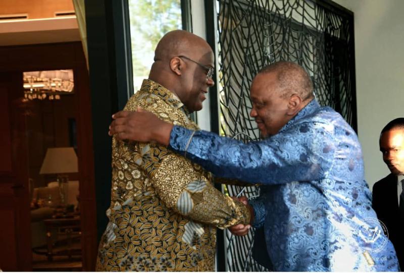 RDC: Kenyatta consulte les communautés, les politiques et les ambassadeurs ce lundi