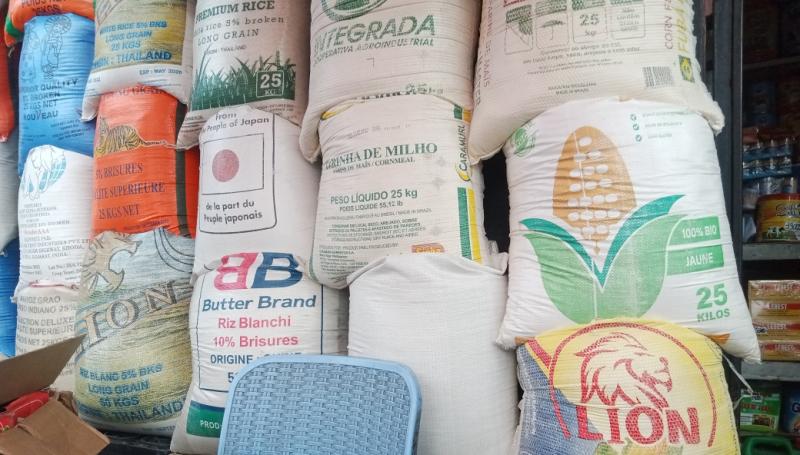 Kinshasa : flambée des prix des denrées alimentaires sur le marché, un sac de riz de 50 Kg est passé de 90 000 FC à 97 000 à FC