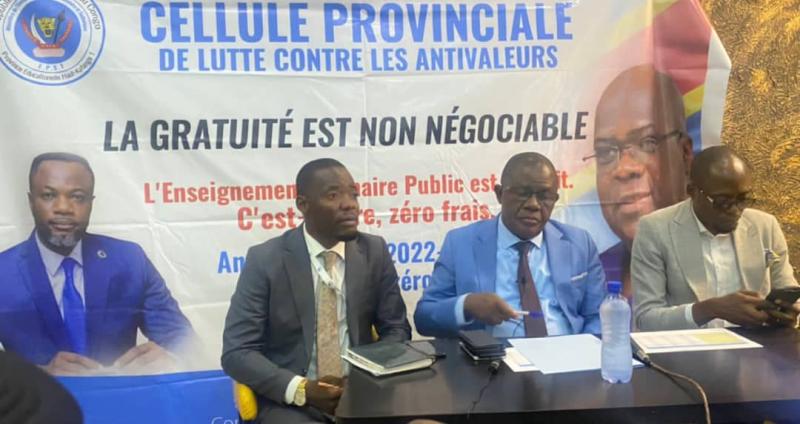 Haut-Katanga/EPST: mise en place d’une cellule pour lutter contre les antivaleurs notamment le monnayage du contrôle de dossiers scolaires par les inspecteurs Haut-Katanga/EPST: mise en place d’une cellule pour lutter contre les antivaleurs notamment le monnayage du contrôle de dossiers scolaires par les inspecteurs